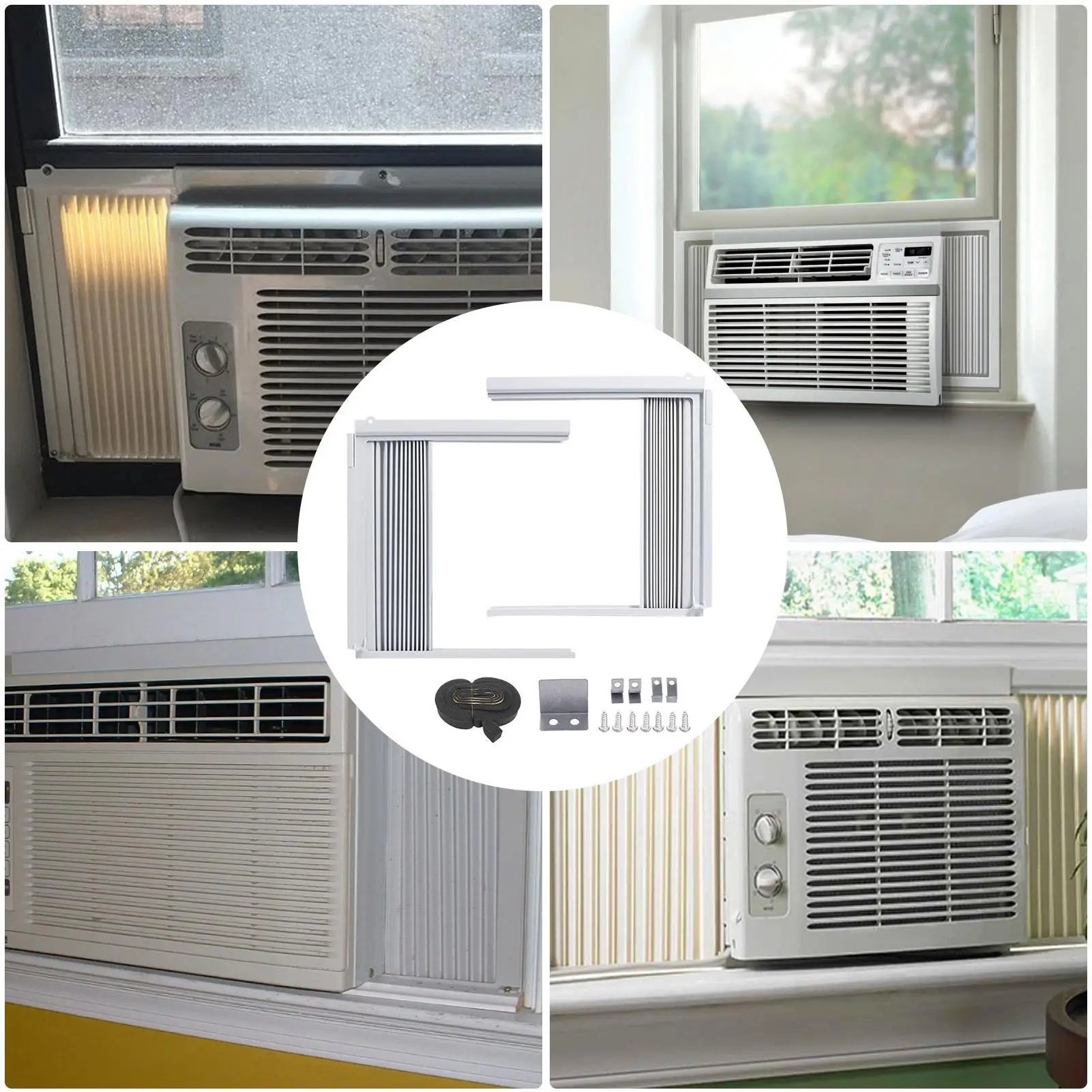 Window Unit Side Panels Soundproof Air Conditioner Cover Surround Insulation Side Panels For Window AC Unit For Home Bedroom
Window Unit Side Panels Soundproof Air Conditioner Cover Surround Insulation Side Panels For Window AC Unit For Home Bedroom