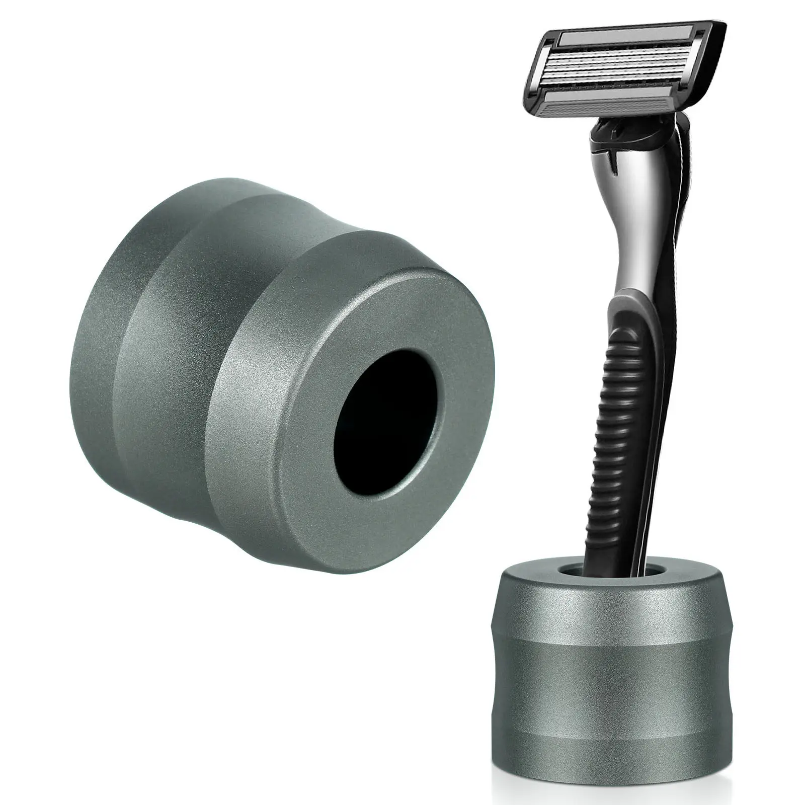 1Pcs Rust-Proof Smooth Finish Manual Razor Base Heavy Stable Razor Stand for Shaving Brush Holder Desktop Bathroom Counter
1Pcs Rust-Proof Smooth Finish Manual Razor Base Heavy Stable Razor Stand for Shaving Brush Holder Desktop Bathroom Counter