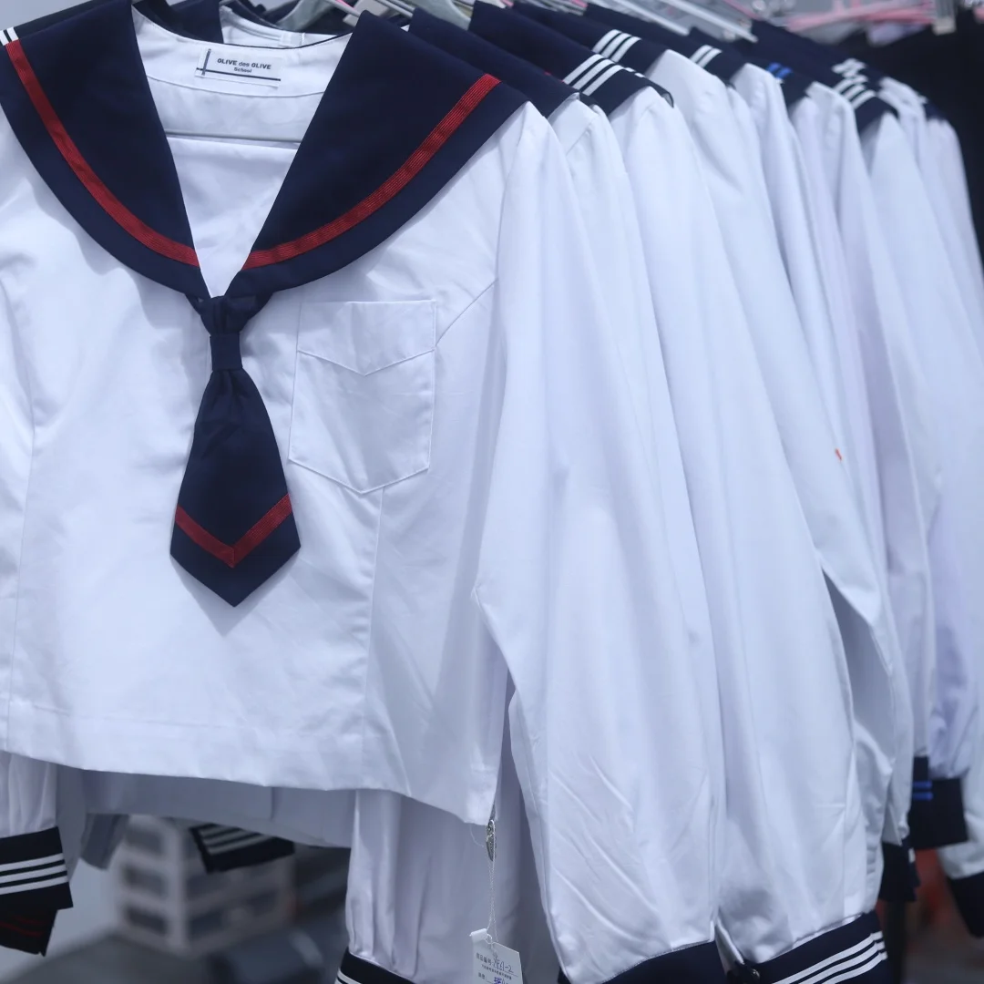 Student Uniform Top Long Sleeve Sailor Suit Japanese Style School Uniform Middle Layer White Shirt for Students Summer Season
Student Uniform Top Long Sleeve Sailor Suit Japanese Style School Uniform Middle Layer White Shirt for Students Summer Season