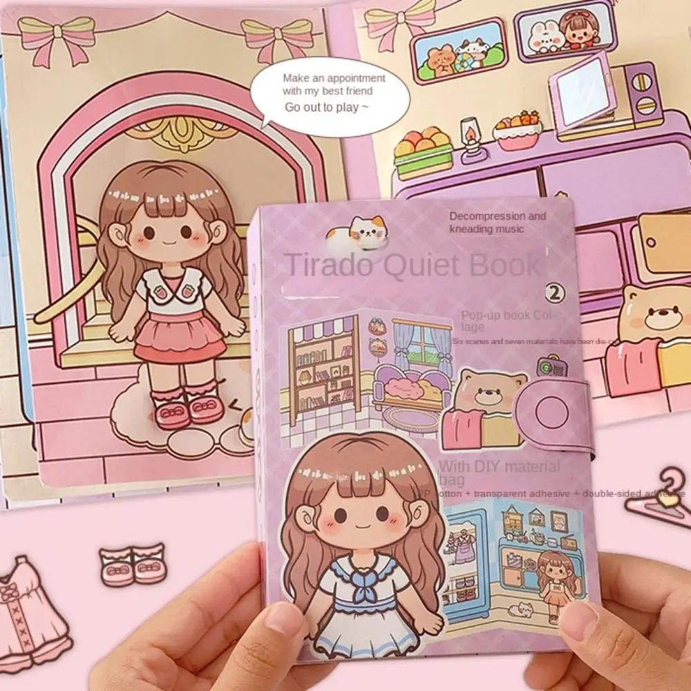 Scrapbook Activity Books Pinch Music Quiet Book Paper Anime Telado Busy Book Kawaii Cartoon DIY Scene Material Sticker DIY
Scrapbook Activity Books Pinch Music Quiet Book Paper Anime Telado Busy Book Kawaii Cartoon DIY Scene Material Sticker DIY