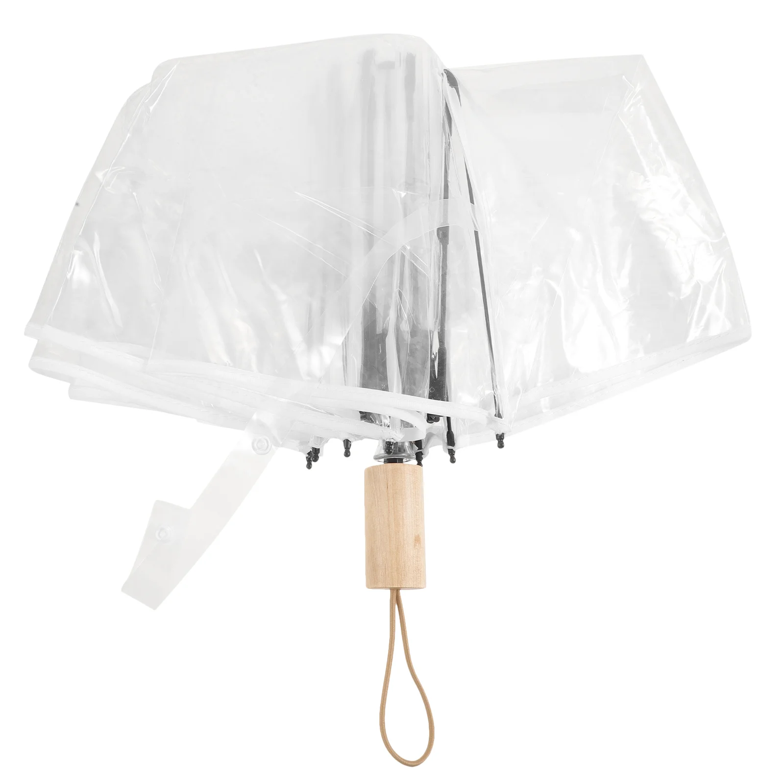 Fully Automatic Ten-bone Folding Transparent Umbrella Sturdy Clear Umbrellas for Rain Pocket Mini Small Strong Windproof
Fully Automatic Ten-bone Folding Transparent Umbrella Sturdy Clear Umbrellas for Rain Pocket Mini Small Strong Windproof