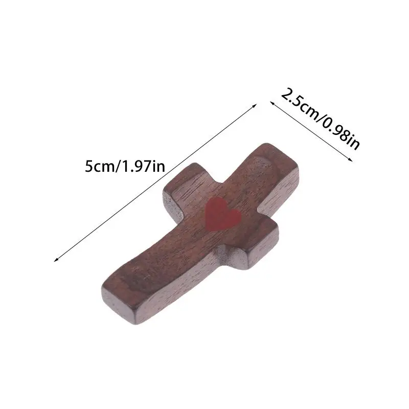 1/2 шт. деревянный карманный молитвенный крест, маленький ручной крест для комфорта, карманный подарок для молитвы и веры
1/2 шт. деревянный карманный молитвенный крест, маленький ручной крест для комфорта, карманный подарок для молитвы и веры