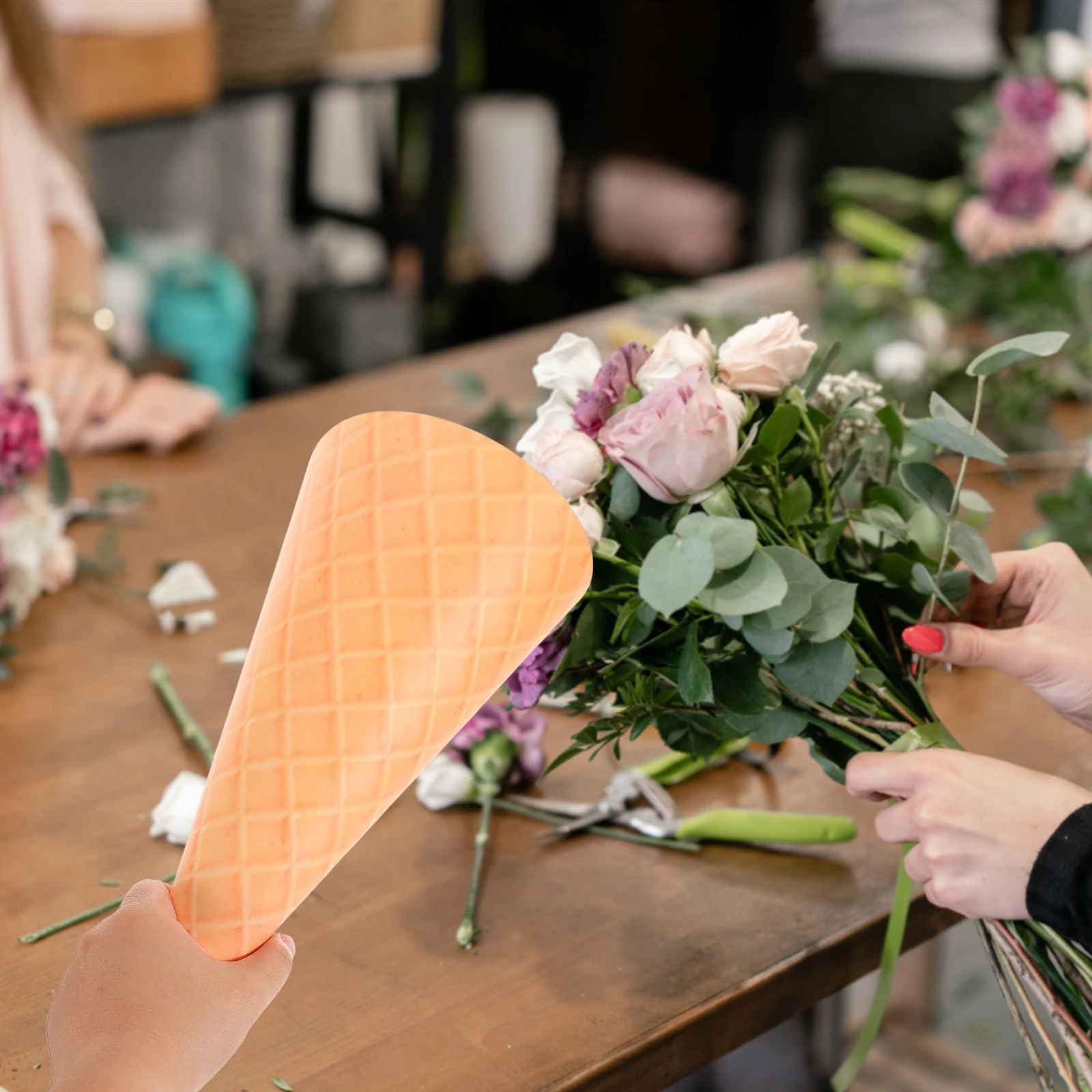 10pcs Ice Cream Paper Flowers Decorative Thick Packaging Valentine Gifts for Wedding Flower Shop Supplies Fan Shape
10pcs Ice Cream Paper Flowers Decorative Thick Packaging Valentine Gifts for Wedding Flower Shop Supplies Fan Shape