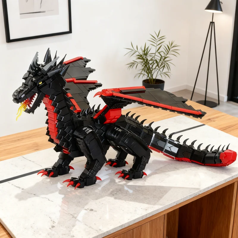 2445pcs MOC Dragon Attack Castle Model Building Blocks DIY Gift Creative Collectible Display Decor Premium Adult Kids Desk Home
2445pcs MOC Dragon Attack Castle Model Building Blocks DIY Gift Creative Collectible Display Decor Premium Adult Kids Desk Home