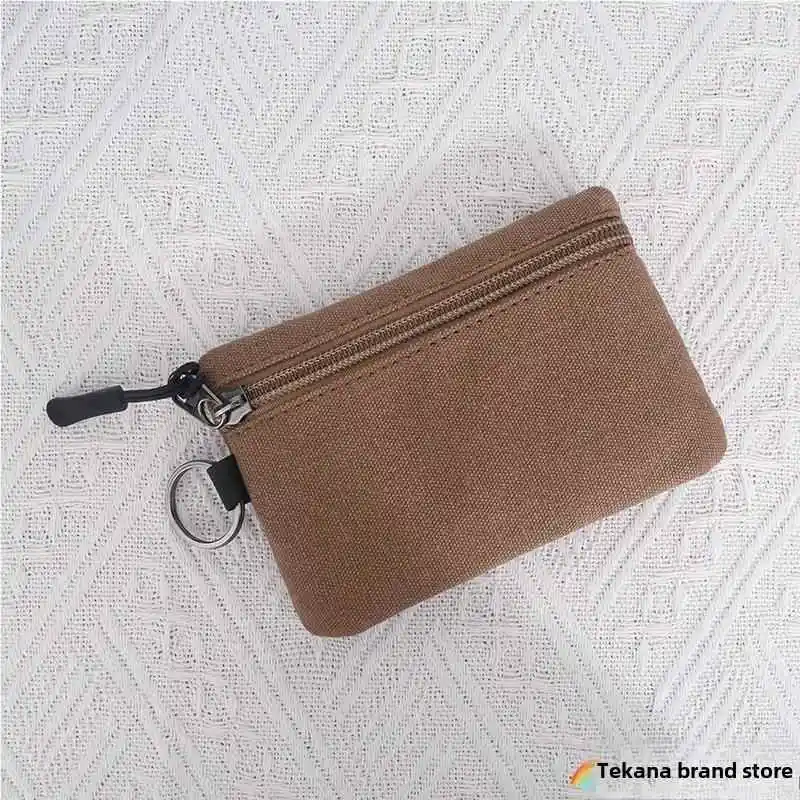 Portable Canvas Coin Wallet Key Card Holder Cosmetic Bag Women's Wallet Hanging Rope Buckle Small Package Hard Currency
Portable Canvas Coin Wallet Key Card Holder Cosmetic Bag Women's Wallet Hanging Rope Buckle Small Package Hard Currency