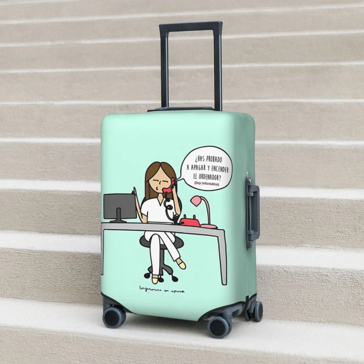 Чехол для чемодана «Доктор Медсестра» Enfermera En Apuros Cruise Trip Holiday Fun, защитный чехол для багажа
Чехол для чемодана «Доктор Медсестра» Enfermera En Apuros Cruise Trip Holiday Fun, защитный чехол для багажа