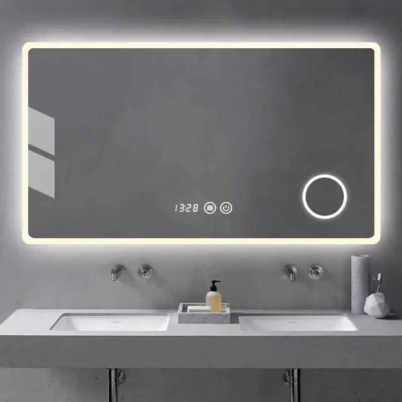 Led Illuminated Bathroom Mirror Fogless Backlit Home Decoration Wall Mounted Lighted Mirror Wall Hanging Rectangle
Led Illuminated Bathroom Mirror Fogless Backlit Home Decoration Wall Mounted Lighted Mirror Wall Hanging Rectangle