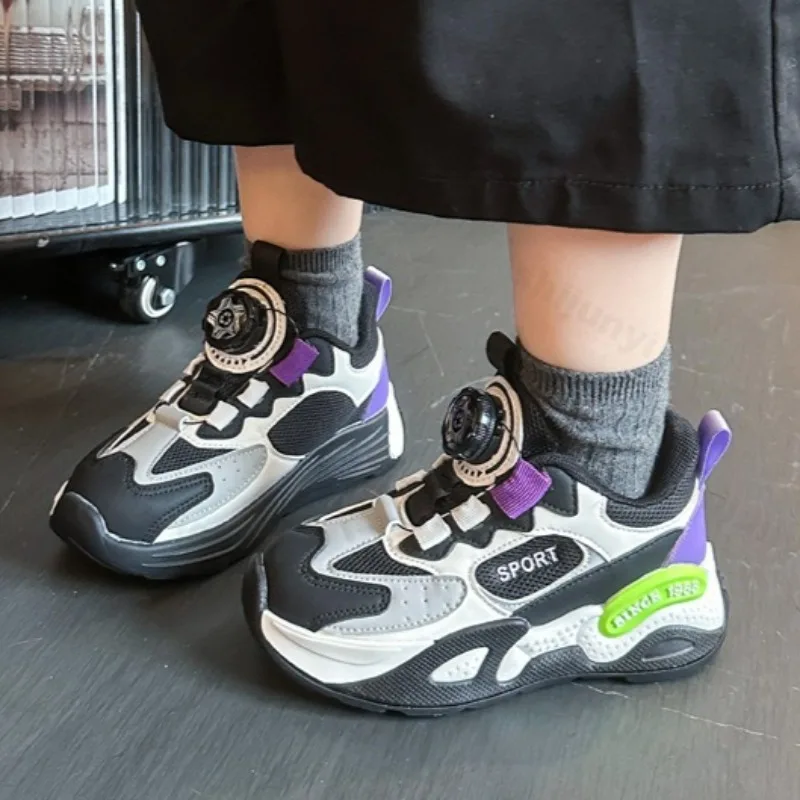 Boys' Mesh Breathable Low Top Casual Sports Shoes 2025 Autumn Childrens' Fashion Versatile Comfortable Non Slip Chunky Sneakers
Boys' Mesh Breathable Low Top Casual Sports Shoes 2025 Autumn Childrens' Fashion Versatile Comfortable Non Slip Chunky Sneakers