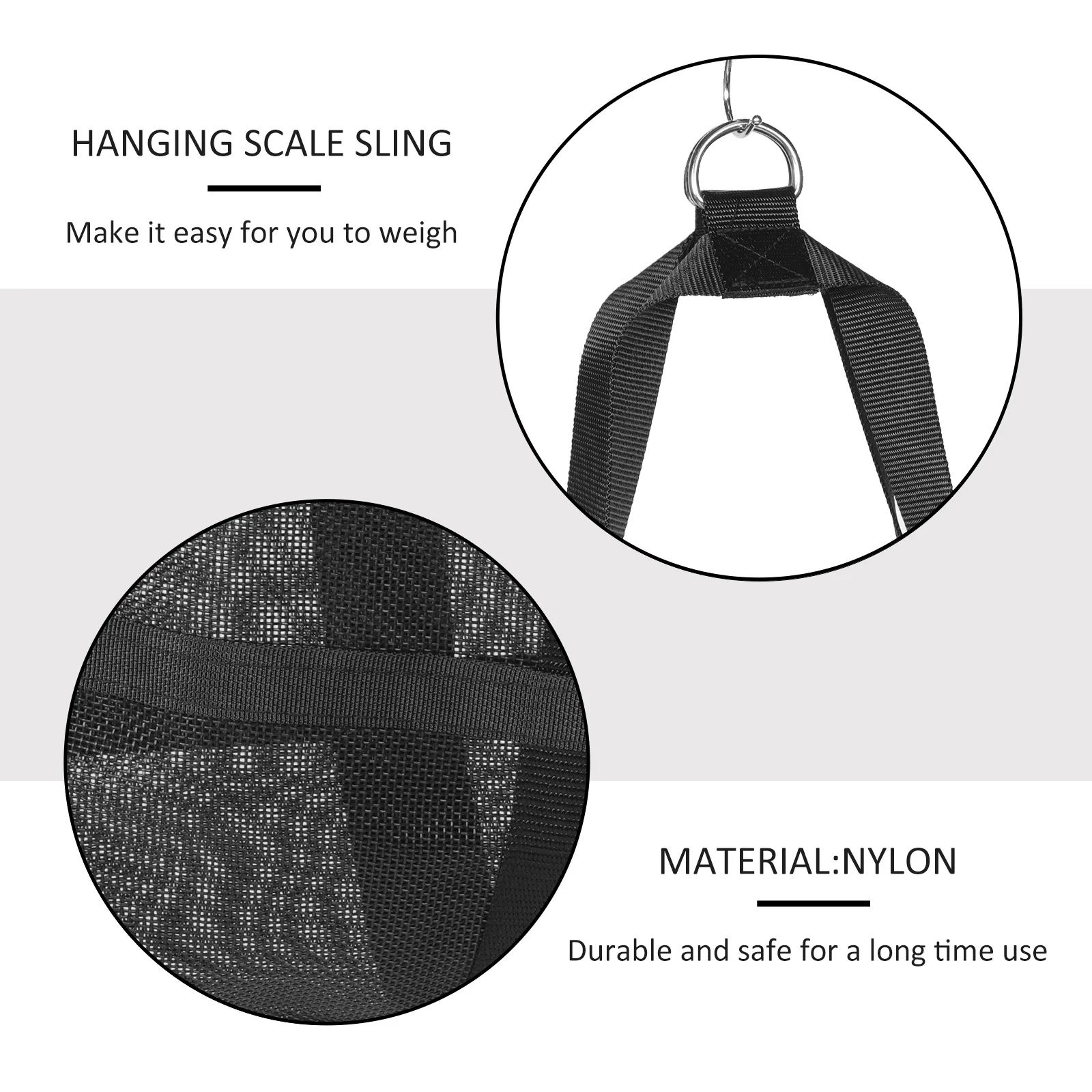 Pet Weigh Sling Durable Breathable Mesh Nylon Livestock Sling for Calf Goat Puppy Dog Weigh Lift Animal Supply
Pet Weigh Sling Durable Breathable Mesh Nylon Livestock Sling for Calf Goat Puppy Dog Weigh Lift Animal Supply