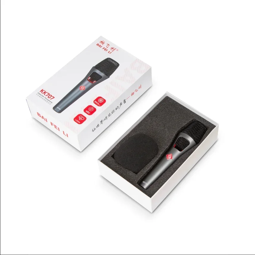 Handheld Mic Performance Recording Studio For Live Podcasts On Tiktok Youtube KK707 Professional Metal Microphone
Handheld Mic Performance Recording Studio For Live Podcasts On Tiktok Youtube KK707 Professional Metal Microphone