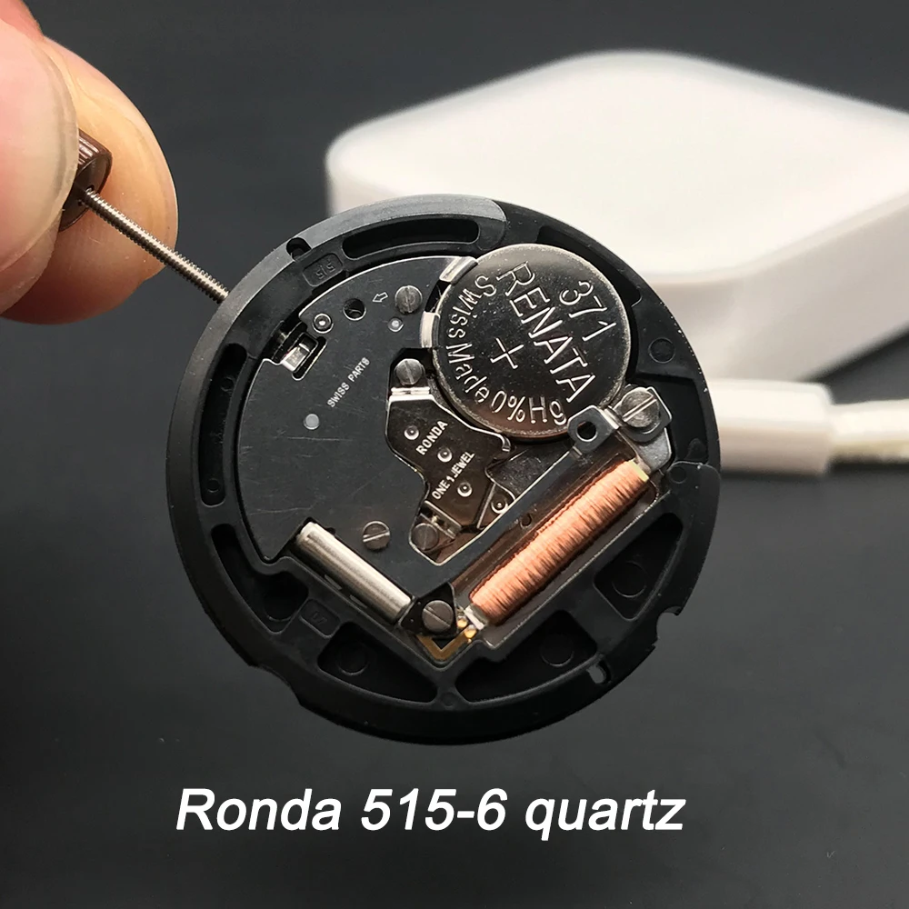 Часы наручные SW части Ronda 515, кварцевые часы с механизмом 515-6, сменный инструмент для батареи, белый механизм даты, 1 драгоценный механизм
Часы наручные SW части Ronda 515, кварцевые часы с механизмом 515-6, сменный инструмент для батареи, белый механизм даты, 1 драгоценный механизм