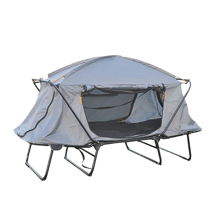 Dual-Layer Outdoor Folding Tent with Rain Cover Oxford Fabric and Aluminum Pole Rainproof Off-Ground Sleeping Bed for Camping
Dual-Layer Outdoor Folding Tent with Rain Cover Oxford Fabric and Aluminum Pole Rainproof Off-Ground Sleeping Bed for Camping