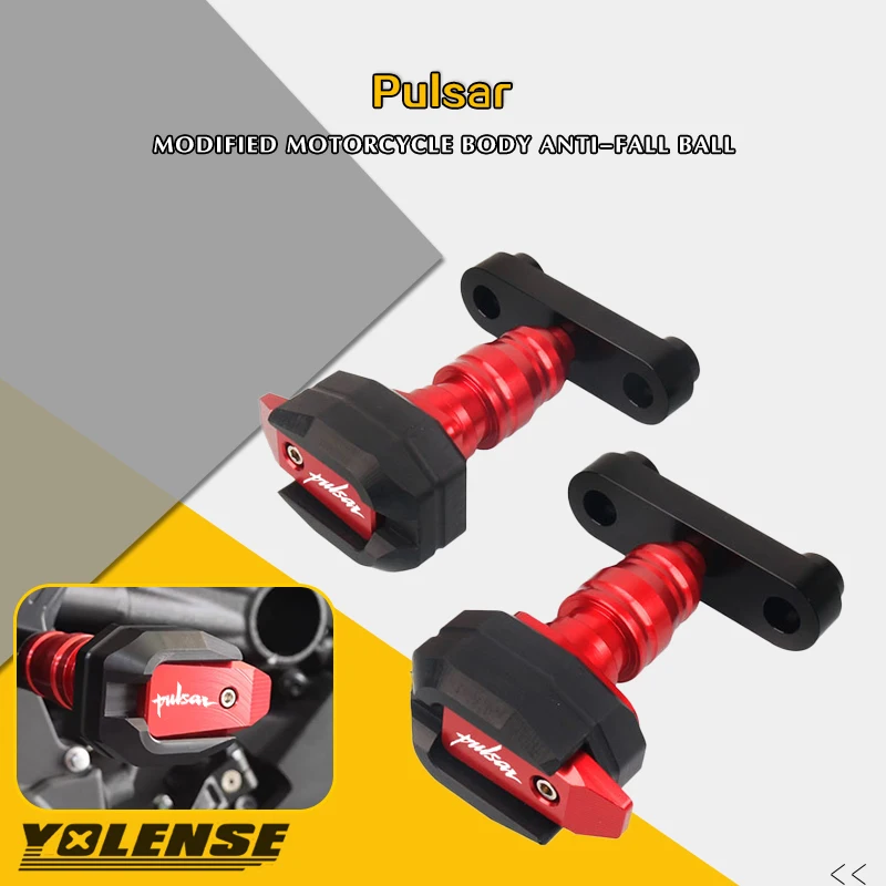 For Bajaj Pulsar NS 200 160 NS200 NS160 2012-2020 Motorcycle Accessories CNC Falling Protection Frame Sliders Crash Protector
For Bajaj Pulsar NS 200 160 NS200 NS160 2012-2020 Motorcycle Accessories CNC Falling Protection Frame Sliders Crash Protector