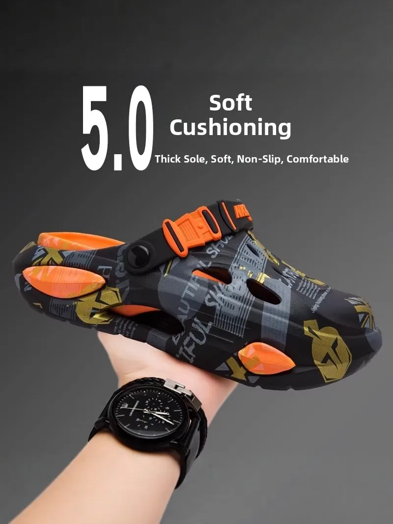 Men's 2026 New Summer Outdoor Sandals Thick Bottom Large Size Driving Two-Way Beach Slip-On Casual Slip-On EVA Material
Men's 2026 New Summer Outdoor Sandals Thick Bottom Large Size Driving Two-Way Beach Slip-On Casual Slip-On EVA Material