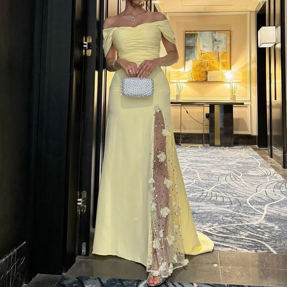 CustomizedFashion Appliques Sequined Off the Shoulder Jersey Evening Dresses Exquisite Straight Floor Length Boat Neck Short Sle
CustomizedFashion Appliques Sequined Off the Shoulder Jersey Evening Dresses Exquisite Straight Floor Length Boat Neck Short Sle