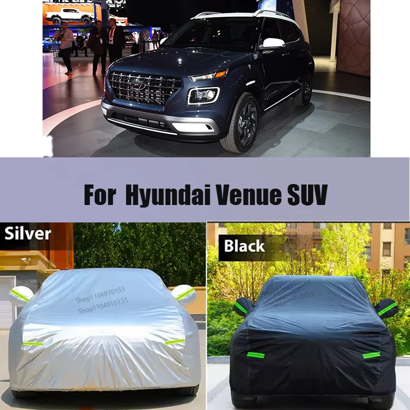 Outdoor Car Cover For Hyundai Venue SUV Sun Shade Anti-UV Rain Snow Resistant Waterproof Cover Dustproof Car Accessories
Outdoor Car Cover For Hyundai Venue SUV Sun Shade Anti-UV Rain Snow Resistant Waterproof Cover Dustproof Car Accessories