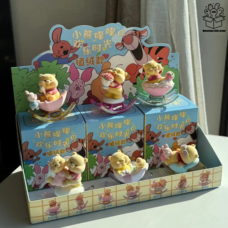 Cute Little Bear Winnie The Pooh Happy Time Blind Box Cartoon Animation Figure Collection Desktop Decorative Surprise Gift
Cute Little Bear Winnie The Pooh Happy Time Blind Box Cartoon Animation Figure Collection Desktop Decorative Surprise Gift