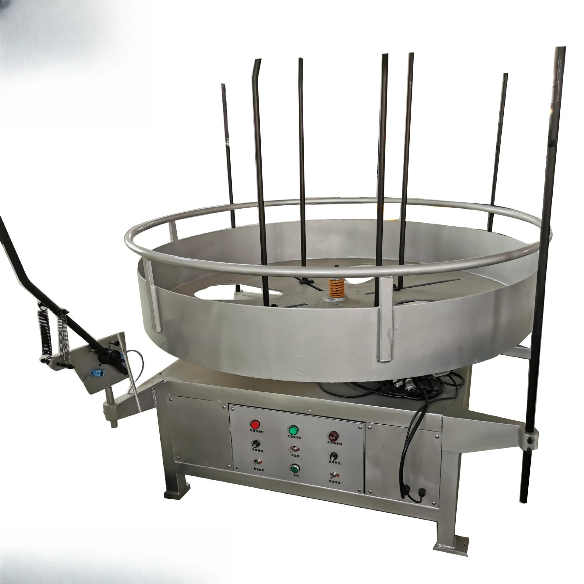 300Kg automatic wire feeding machine jam automatic alarm wire bending machine material rack
300Kg automatic wire feeding machine jam automatic alarm wire bending machine material rack