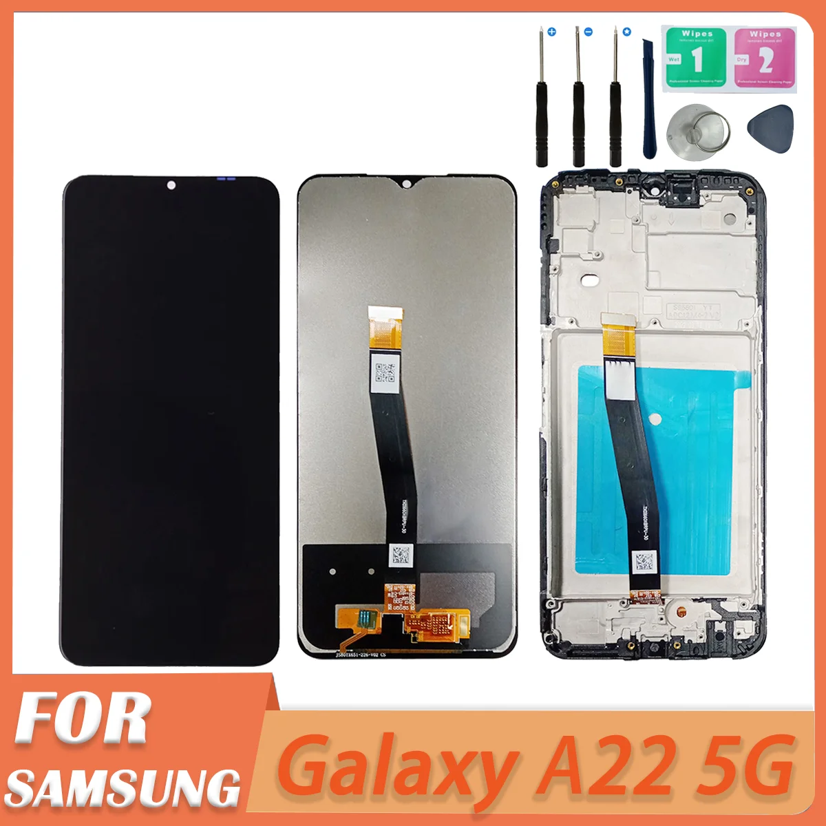 6,6 "для Samsung Galaxy A22 5G дисплей, LCD сенсорный экран, для Samsung Galaxy A22 SM-A226B LCD дигитайзер, запасные части
6,6 "для Samsung Galaxy A22 5G дисплей, LCD сенсорный экран, для Samsung Galaxy A22 SM-A226B LCD дигитайзер, запасные части