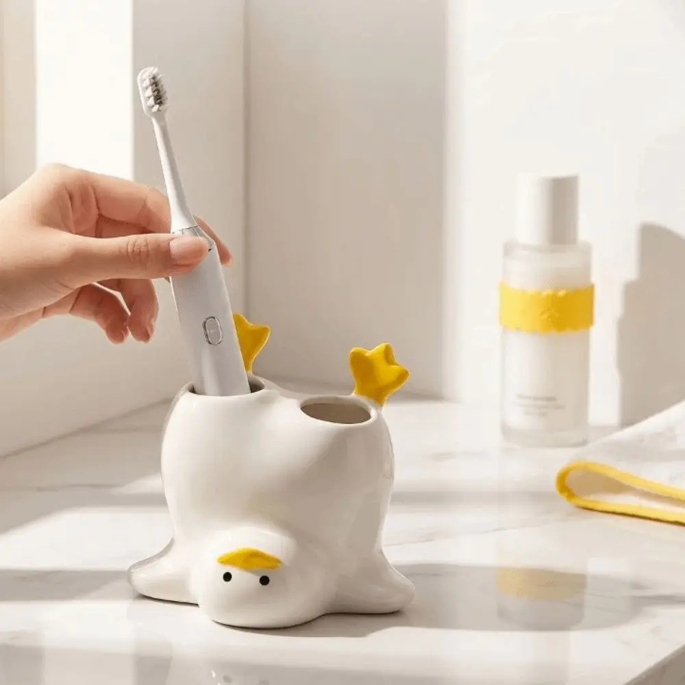 Creative Inverted Duck Toothbrush Holder Non Slip Space-Saving Electric Toothbrush Holder Durable Waterproof
Creative Inverted Duck Toothbrush Holder Non Slip Space-Saving Electric Toothbrush Holder Durable Waterproof