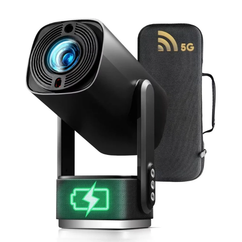 SkyEcho Mini Projector 1080P Home Theater 4K Video Projector Android OS 150'' Projection Size WiFi Bluetooth 5.2 Smart Projector
SkyEcho Mini Projector 1080P Home Theater 4K Video Projector Android OS 150'' Projection Size WiFi Bluetooth 5.2 Smart Projector