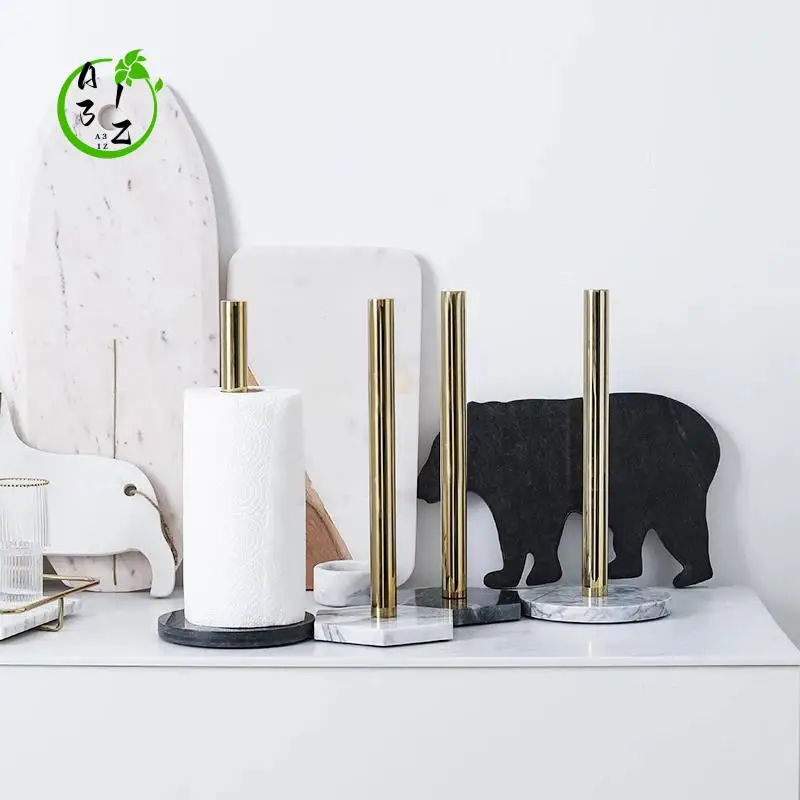 A31Z-золотая подставка для бумаги с мраморным основанием, вертикальная вешалка для бумажных полотенец, современный держатель для бумажных полотенец, рулонная туалетная столешница, кухня
A31Z-золотая подставка для бумаги с мраморным основанием, вертикальная вешалка для бумажных полотенец, современный держатель для бумажных полотенец, рулонная туалетная столешница, кухня