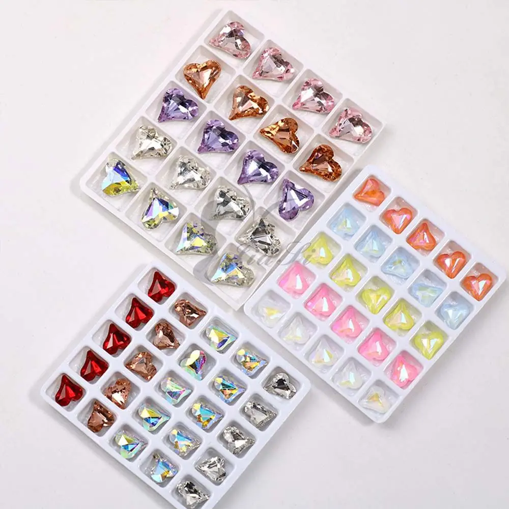 Square Flat-bottom Nail Ornament Nail Art Decorations Special-shaped Nail Drill 3D Nail Jewelry Heart Nail Art Rhinestones
Square Flat-bottom Nail Ornament Nail Art Decorations Special-shaped Nail Drill 3D Nail Jewelry Heart Nail Art Rhinestones