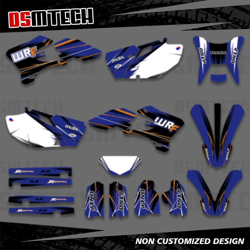 DSMTECH для YAMAHA WR 250F WR 450F WR250F WR450F WRF 250 450 2003-2006 графические наклейки наклейки мотоциклетные фоны на заказ
DSMTECH для YAMAHA WR 250F WR 450F WR250F WR450F WRF 250 450 2003-2006 графические наклейки наклейки мотоциклетные фоны на заказ