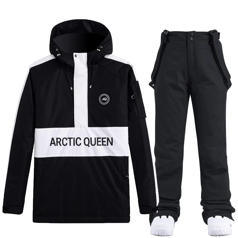 New Thick Warm Ski Suit Women Men Waterproof Windproof Couple Snowboarding Jacket Pants Set Female Snow Costumes Outdoor Unisex
New Thick Warm Ski Suit Women Men Waterproof Windproof Couple Snowboarding Jacket Pants Set Female Snow Costumes Outdoor Unisex