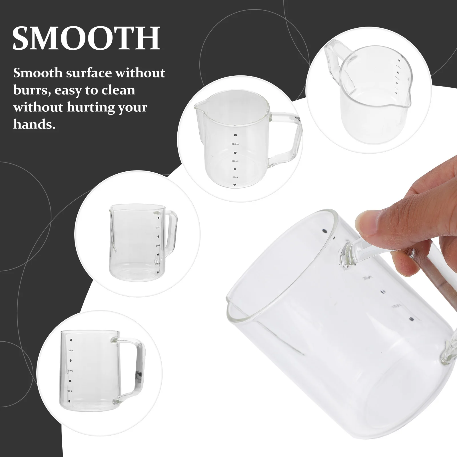 1Pcs Glass Kettle Transparent Heat Resistant Coffee Pot Milk Jug Teapot Multi-Use Home Supplies Glass Container
1Pcs Glass Kettle Transparent Heat Resistant Coffee Pot Milk Jug Teapot Multi-Use Home Supplies Glass Container