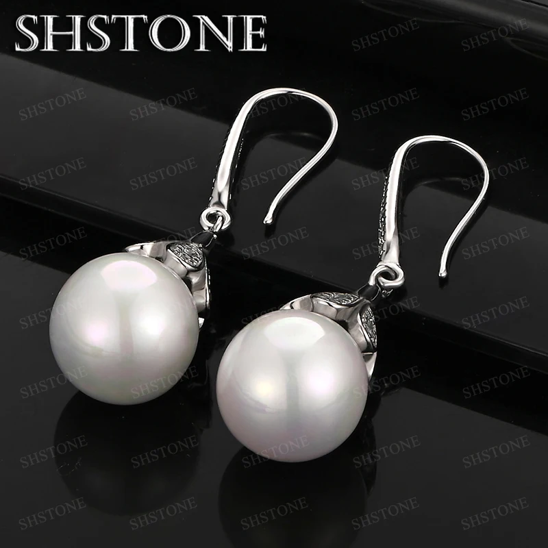 Fine Jewelry 12mm 925 Sterling Silver Drop Earring For Men Women Party Engagement Wedding Lady Fashion Charm Gift Accessories
Fine Jewelry 12mm 925 Sterling Silver Drop Earring For Men Women Party Engagement Wedding Lady Fashion Charm Gift Accessories