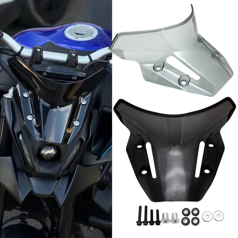 Fit For YAMAHA MT09 FZ09 Motorcycle Front Screen Windscreen Windshield Deflector Protector MT-09 FZ-09 MT FZ 09 2021 2022 2023
Fit For YAMAHA MT09 FZ09 Motorcycle Front Screen Windscreen Windshield Deflector Protector MT-09 FZ-09 MT FZ 09 2021 2022 2023
