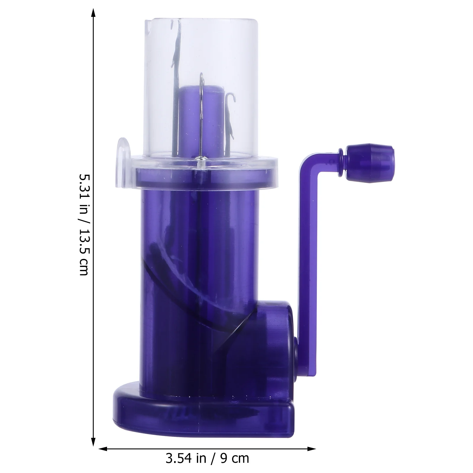 Hand Held Knitting Machine DIY Weave Tool Hand Operated Winding Mill for Home Yarn Projects Durable Craft Equipment
Hand Held Knitting Machine DIY Weave Tool Hand Operated Winding Mill for Home Yarn Projects Durable Craft Equipment