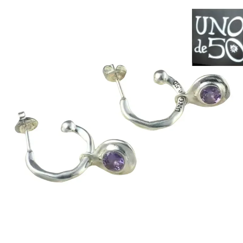 2025 Selling Exquisite High Quality UNO DE 50 Fashion Classic 925 Earrings Jewelry Romantic Holiday Gift
2025 Selling Exquisite High Quality UNO DE 50 Fashion Classic 925 Earrings Jewelry Romantic Holiday Gift