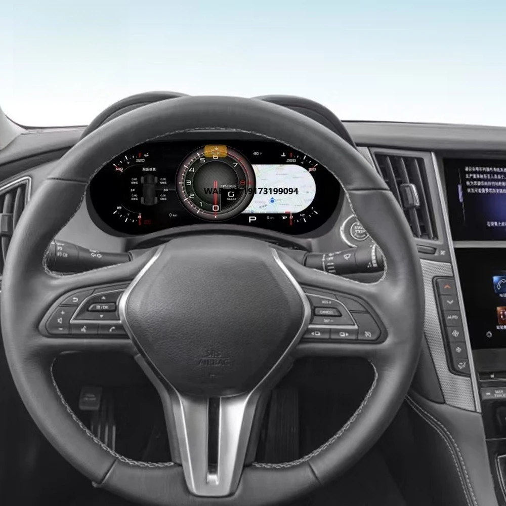 OEM Linux Car Digital Cluster for Q50 Q50L Q60 2014-2024 Speedometer Dashboard Instrument
OEM Linux Car Digital Cluster for Q50 Q50L Q60 2014-2024 Speedometer Dashboard Instrument