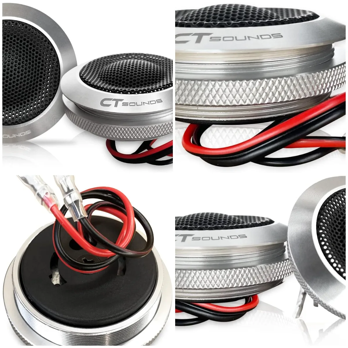 Meso 25mm 100 Watt Flush-Mount Premium Silk-Dome Tweeters, Pair
Meso 25mm 100 Watt Flush-Mount Premium Silk-Dome Tweeters, Pair