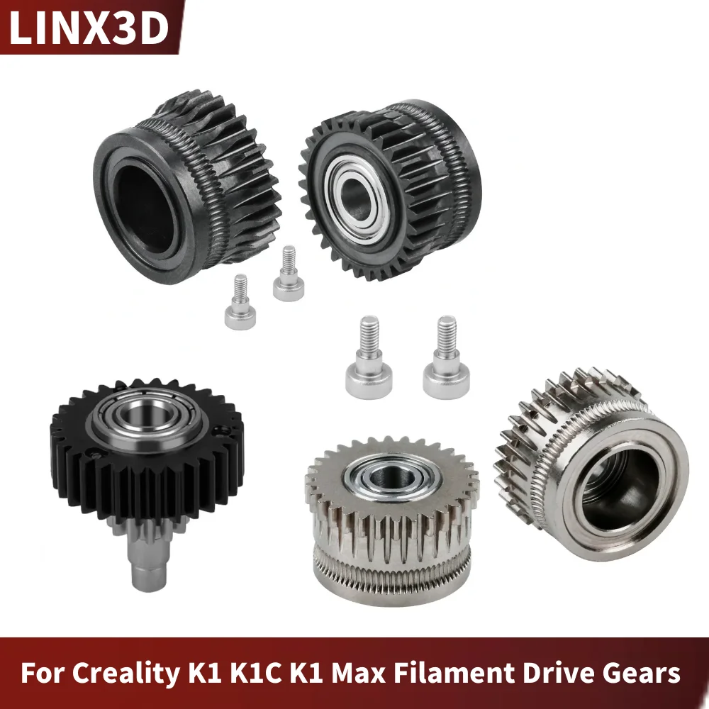 Extruder Transmission Reduction Gear For Creality K1 K1C K1 Max Filament Drive Gears K1 Series For 3D Printer Parts
Extruder Transmission Reduction Gear For Creality K1 K1C K1 Max Filament Drive Gears K1 Series For 3D Printer Parts