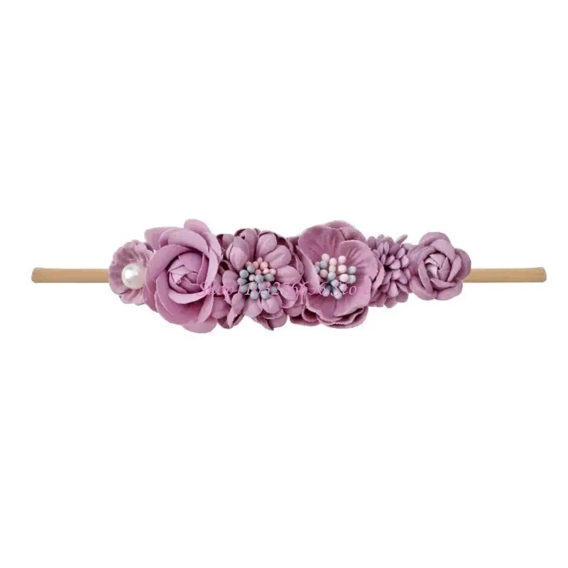 R6FD Artificial Flower Baby Headband Hundred Day Newborn Infant Toddler
R6FD Artificial Flower Baby Headband Hundred Day Newborn Infant Toddler