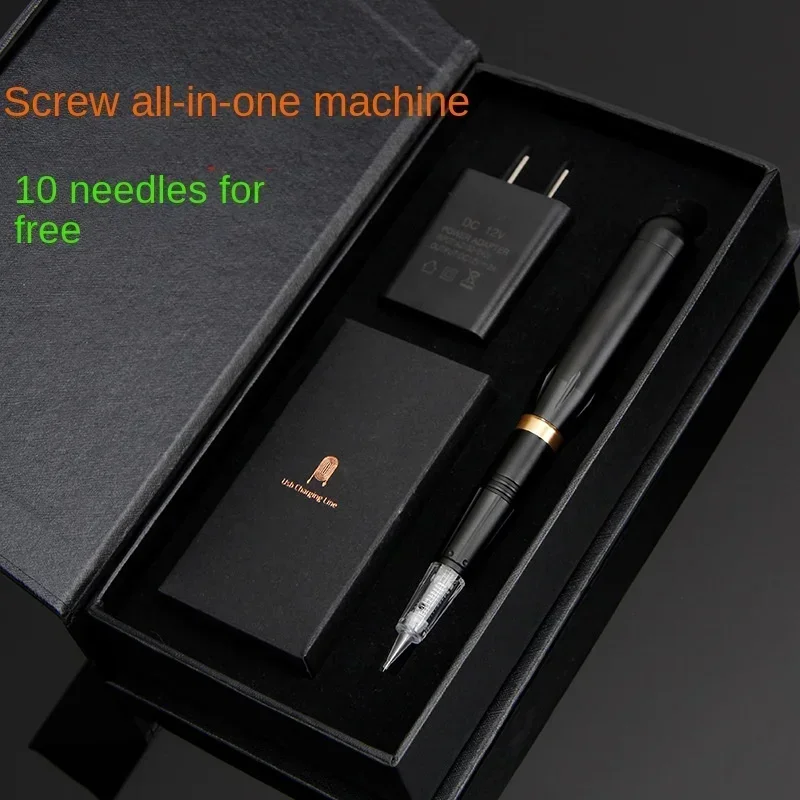 2.7mm stroke Genuine Goods Tattoo Machine Semi-Permanent Eyebrow Tattoo Screw All-in-One Machine Wild Line Eyebrows Instrument
2.7mm stroke Genuine Goods Tattoo Machine Semi-Permanent Eyebrow Tattoo Screw All-in-One Machine Wild Line Eyebrows Instrument