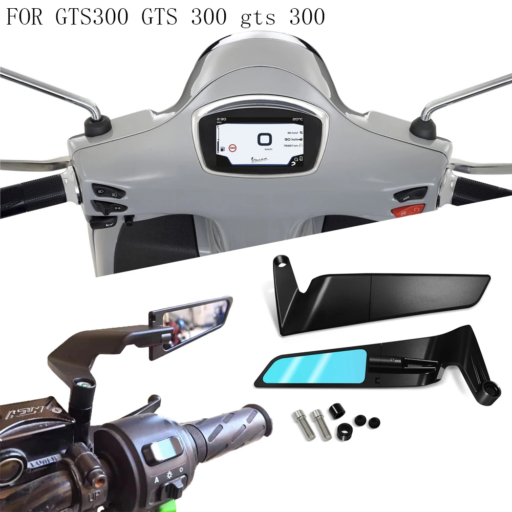 For GTS300 GTS 300 gts 300 motorcycle accessories rearview mirror wind wing side rear view reversing
For GTS300 GTS 300 gts 300 motorcycle accessories rearview mirror wind wing side rear view reversing