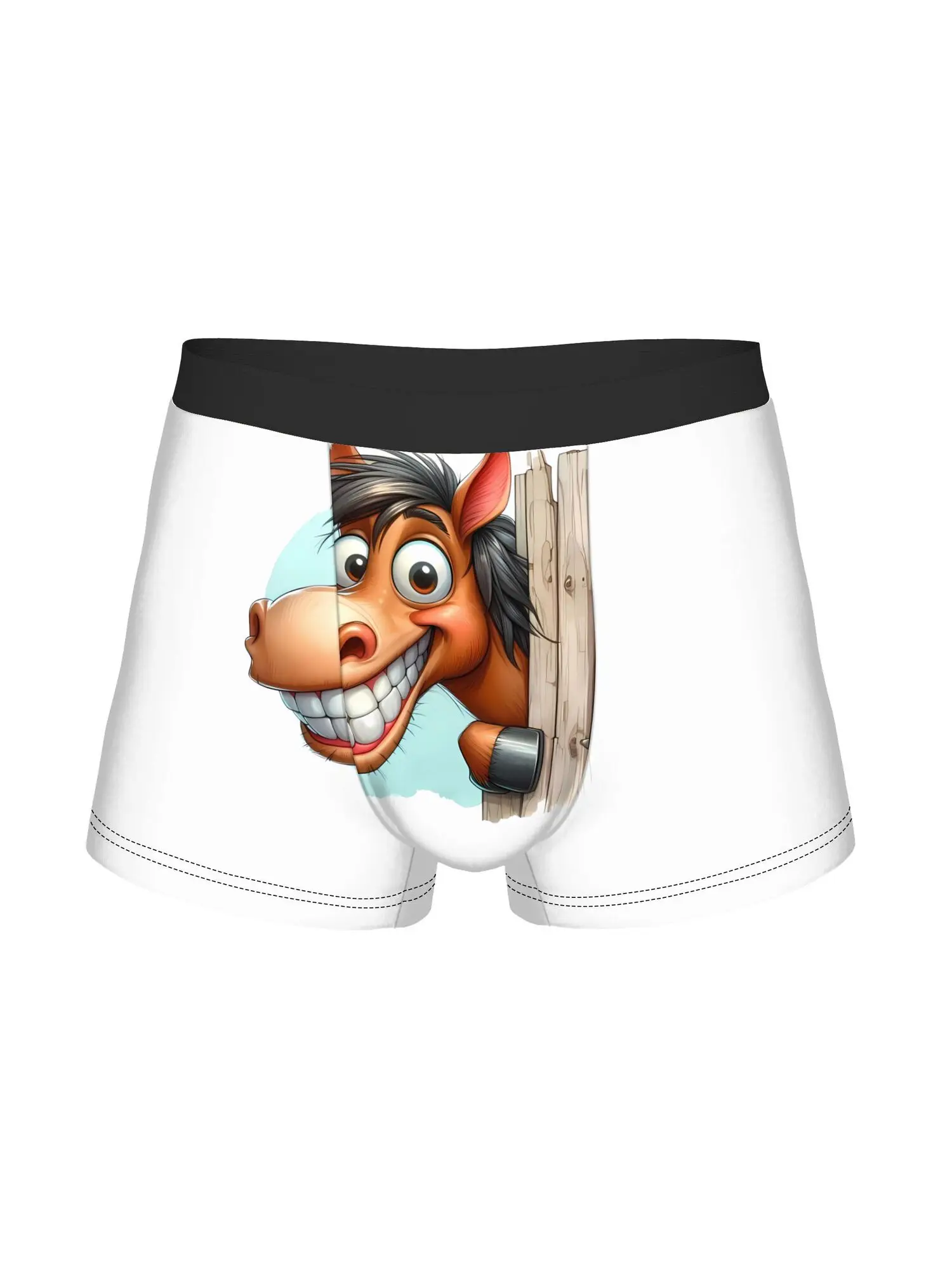 Running Horse Wild Animal Men'S Breathable Boxer Briefs, Stretchy Underwear with Stylish Printed, Everyday Comfort Casual Wear
Running Horse Wild Animal Men'S Breathable Boxer Briefs, Stretchy Underwear with Stylish Printed, Everyday Comfort Casual Wear
