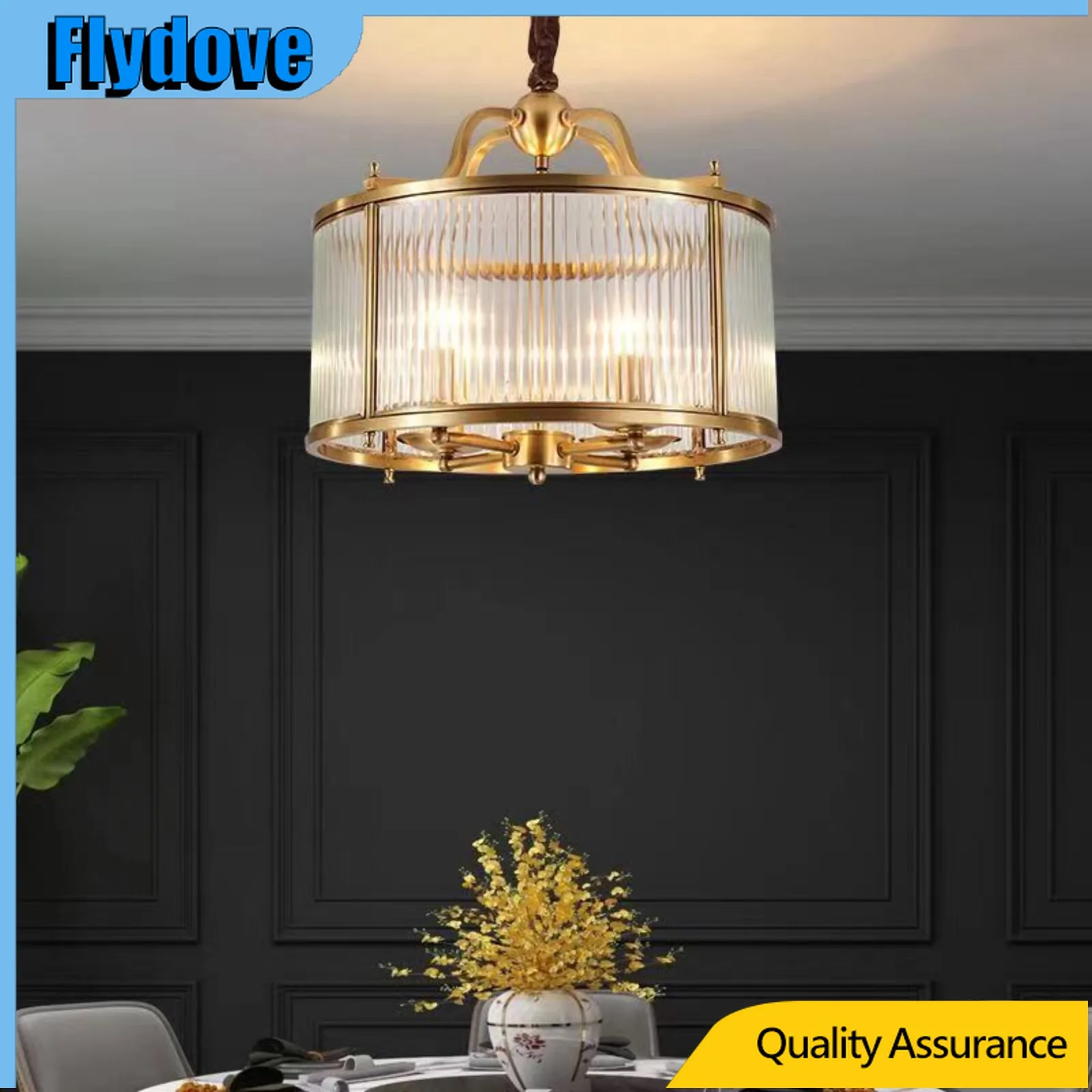 Modern Luxury Glass Chandelier Golden Copper for Living Dining Bedroom Home Room Decor Indoor LED Ceiling Pendant Light Fixture
Modern Luxury Glass Chandelier Golden Copper for Living Dining Bedroom Home Room Decor Indoor LED Ceiling Pendant Light Fixture