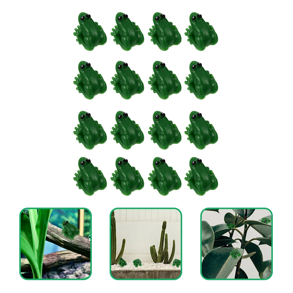 16 Pcs Resin Frog Mini Stuff Lawn Ornament Frogs Ornaments Dollhouse Miniature Toy Set Child
16 Pcs Resin Frog Mini Stuff Lawn Ornament Frogs Ornaments Dollhouse Miniature Toy Set Child
