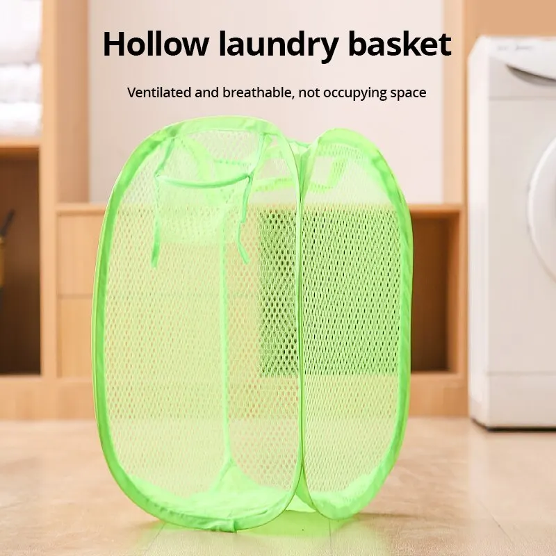 1pc Green Organizer Bag Storage Toy Mesh Pop Up Square Laundry Basket Collapsible Clothes Baskets for Dorm
1pc Green Organizer Bag Storage Toy Mesh Pop Up Square Laundry Basket Collapsible Clothes Baskets for Dorm