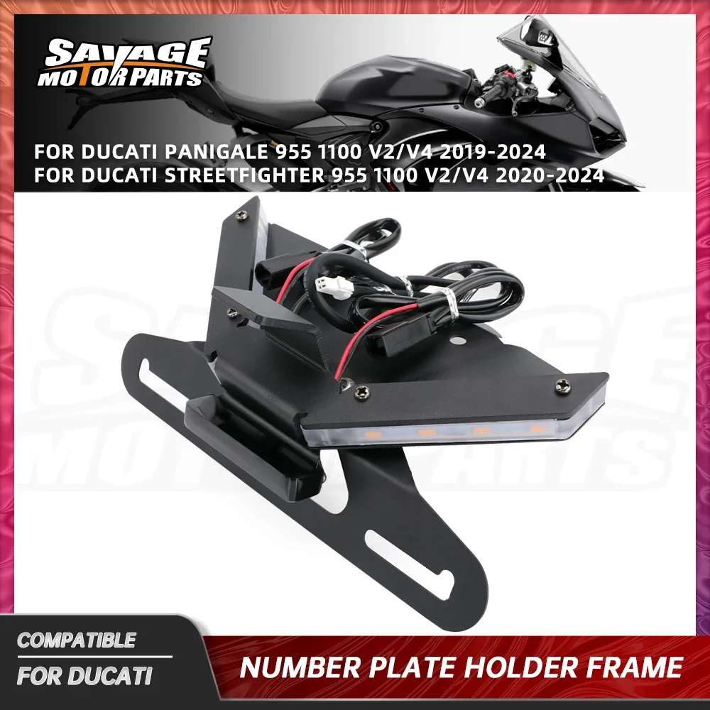 Fender Eliminator For Ducati Panigale Streetfighter 955 1100 V2 V4 /R/S/SP Motorcycle Rear Tail Tidy Number License Plate Holder
Fender Eliminator For Ducati Panigale Streetfighter 955 1100 V2 V4 /R/S/SP Motorcycle Rear Tail Tidy Number License Plate Holder