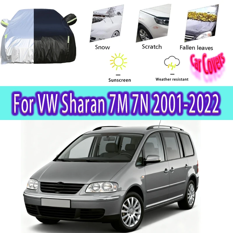 For VW Sharan 7M 7N Outdoor Protection Full Car Covers Snow Cover Sunshade Waterproof Dustproof Exterior Car accessories
For VW Sharan 7M 7N Outdoor Protection Full Car Covers Snow Cover Sunshade Waterproof Dustproof Exterior Car accessories