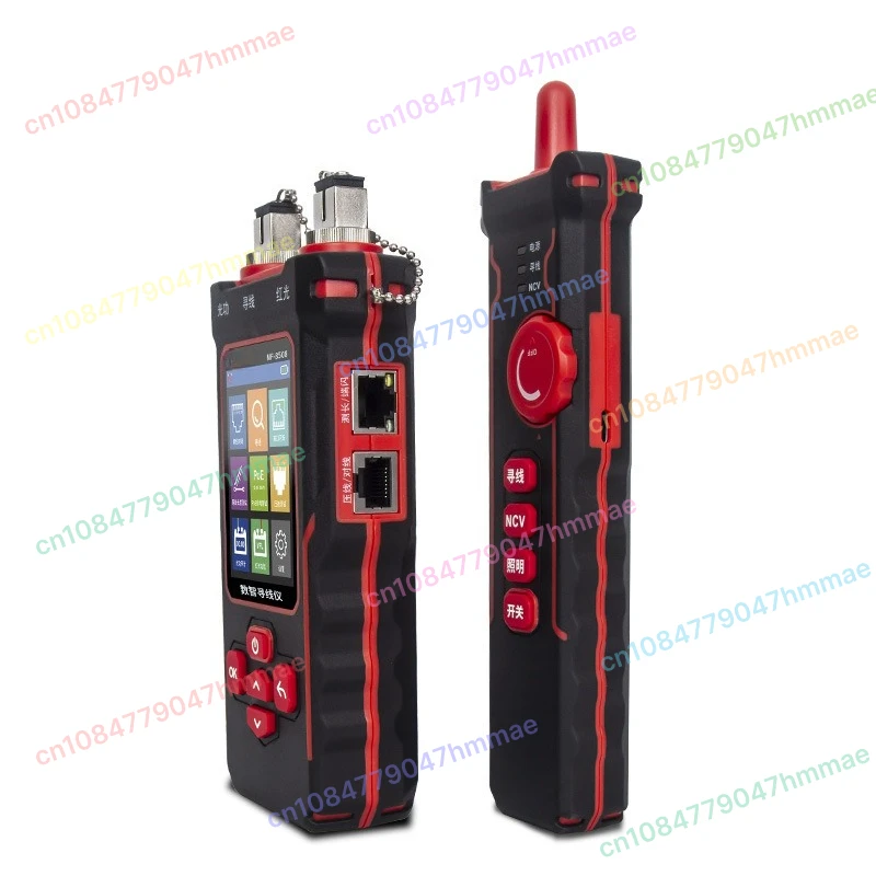NF8508 Network Cable Tester and Toner with Fiber Optic Power Meter Wire Length Fault Locator
NF8508 Network Cable Tester and Toner with Fiber Optic Power Meter Wire Length Fault Locator