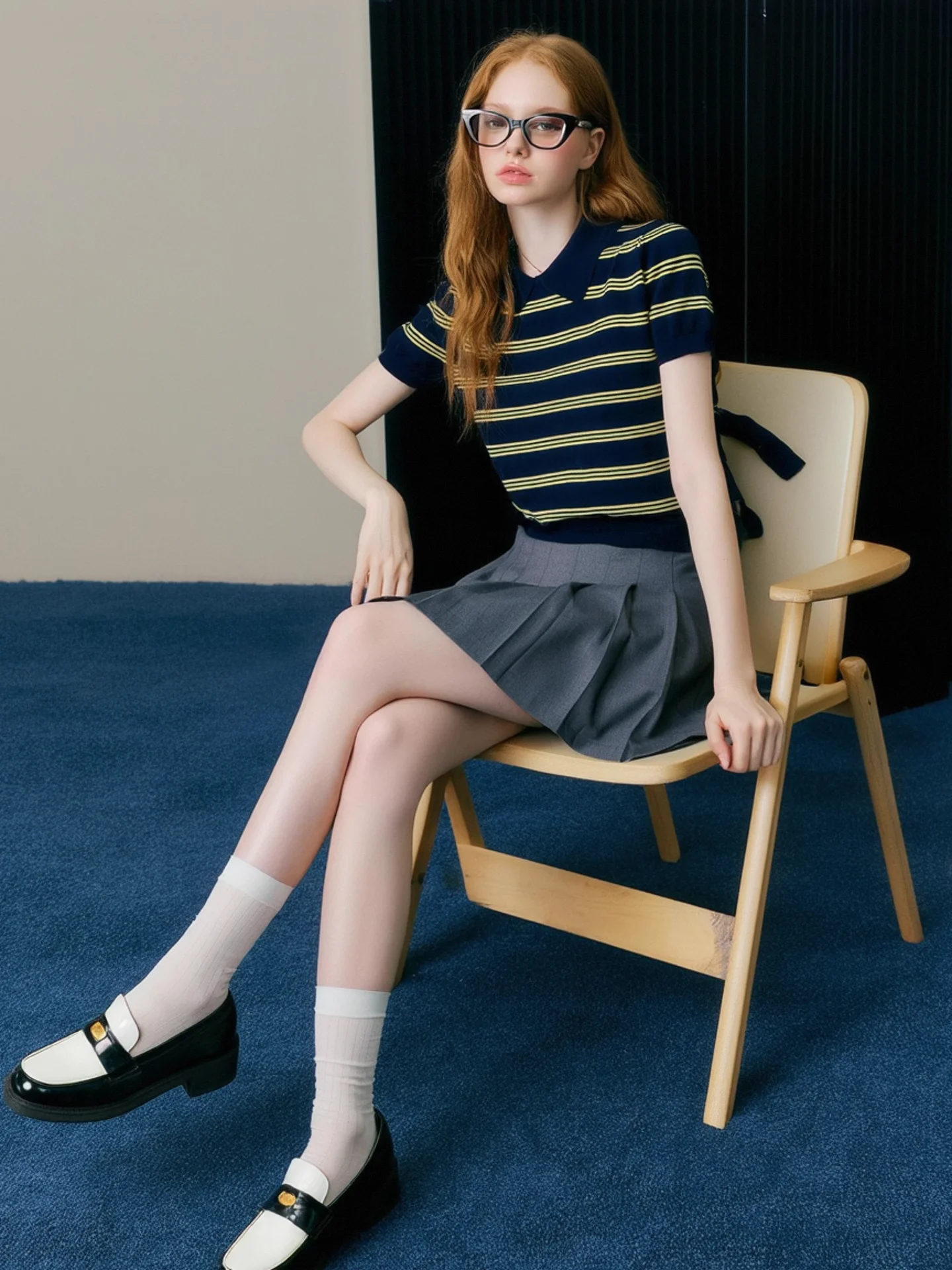 HUAAPPUW Color Block Stripe Neck Thin Knitted Shirt Casual Versatile Short Sleeve Overhead Soft Breathable Women's Top
HUAAPPUW Color Block Stripe Neck Thin Knitted Shirt Casual Versatile Short Sleeve Overhead Soft Breathable Women's Top