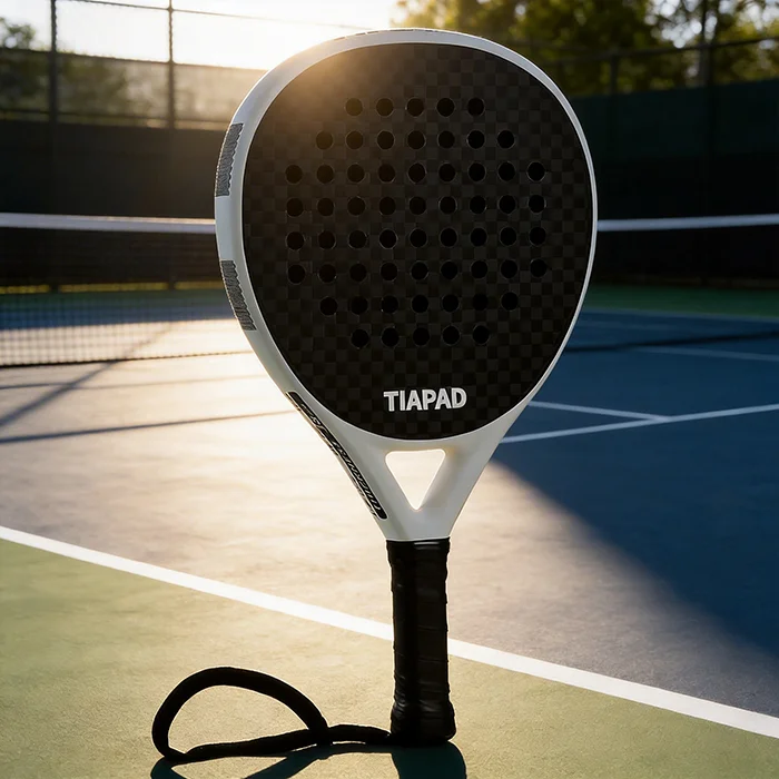 Professional Carbon fiber material 18K padel racket, diamond medium EVA inner core, sandy grain surface, full OEM custom design
Professional Carbon fiber material 18K padel racket, diamond medium EVA inner core, sandy grain surface, full OEM custom design