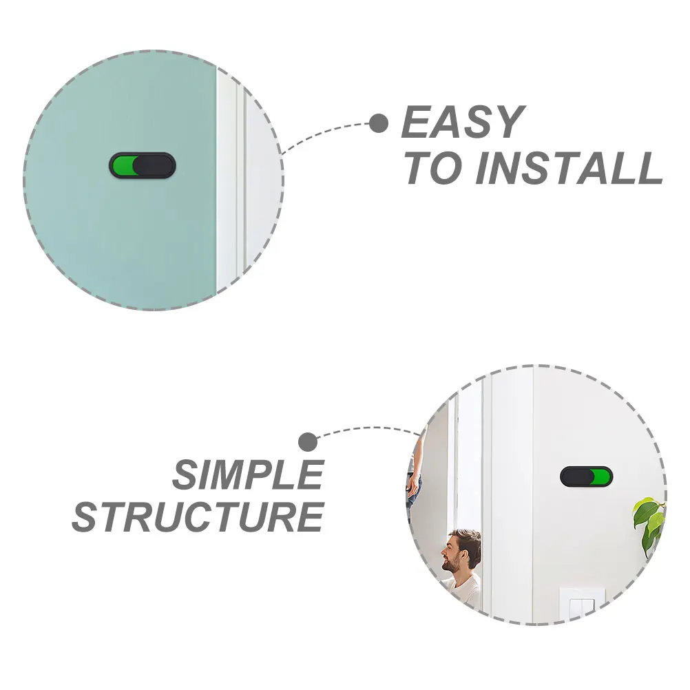 6 Pcs Black 10x4cm Acrylic Door Sign Vacant Occupied Indicator Privacy Room Office Toilet Clinic Slider Strong Adhesive
6 Pcs Black 10x4cm Acrylic Door Sign Vacant Occupied Indicator Privacy Room Office Toilet Clinic Slider Strong Adhesive